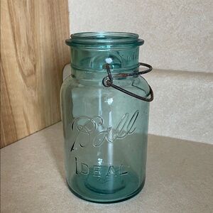 Antique Blue Ball Mason Jar
